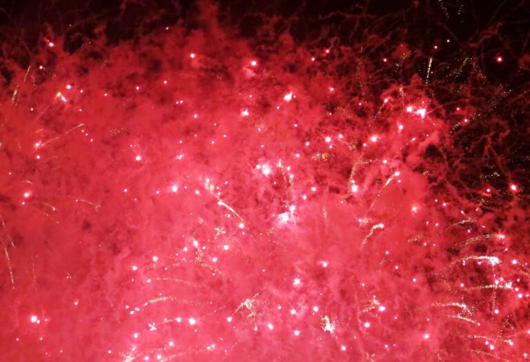 Abstract Firework Sparks Smoke Web