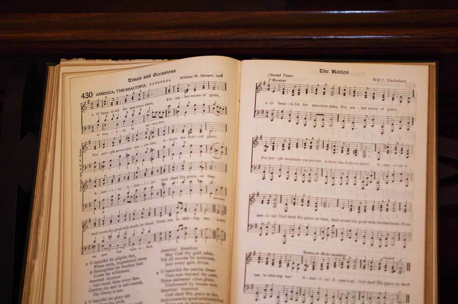 America The Beautiful Songbook Web Preview