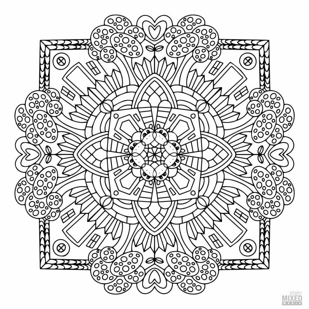 Mandala Cows Preview