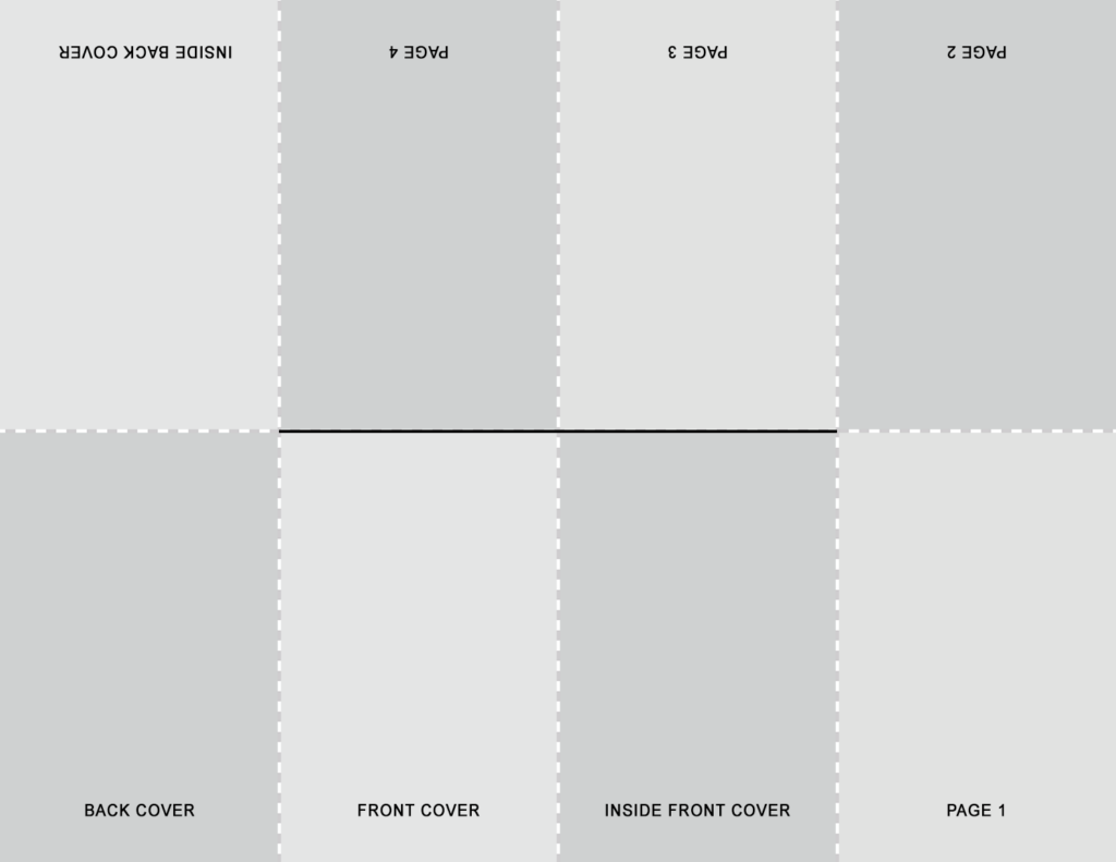 Mini Zine Template Preview