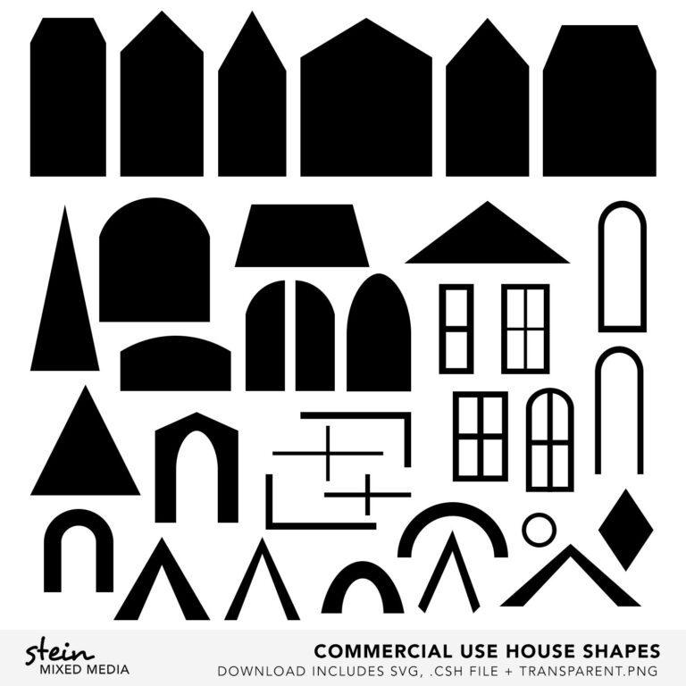 House Pieces Custom Shapes Preview