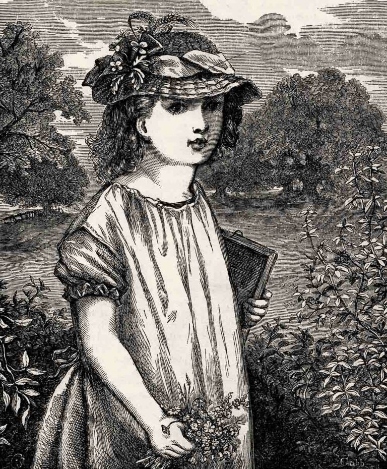 Victorian Girl Summer Book Websize
