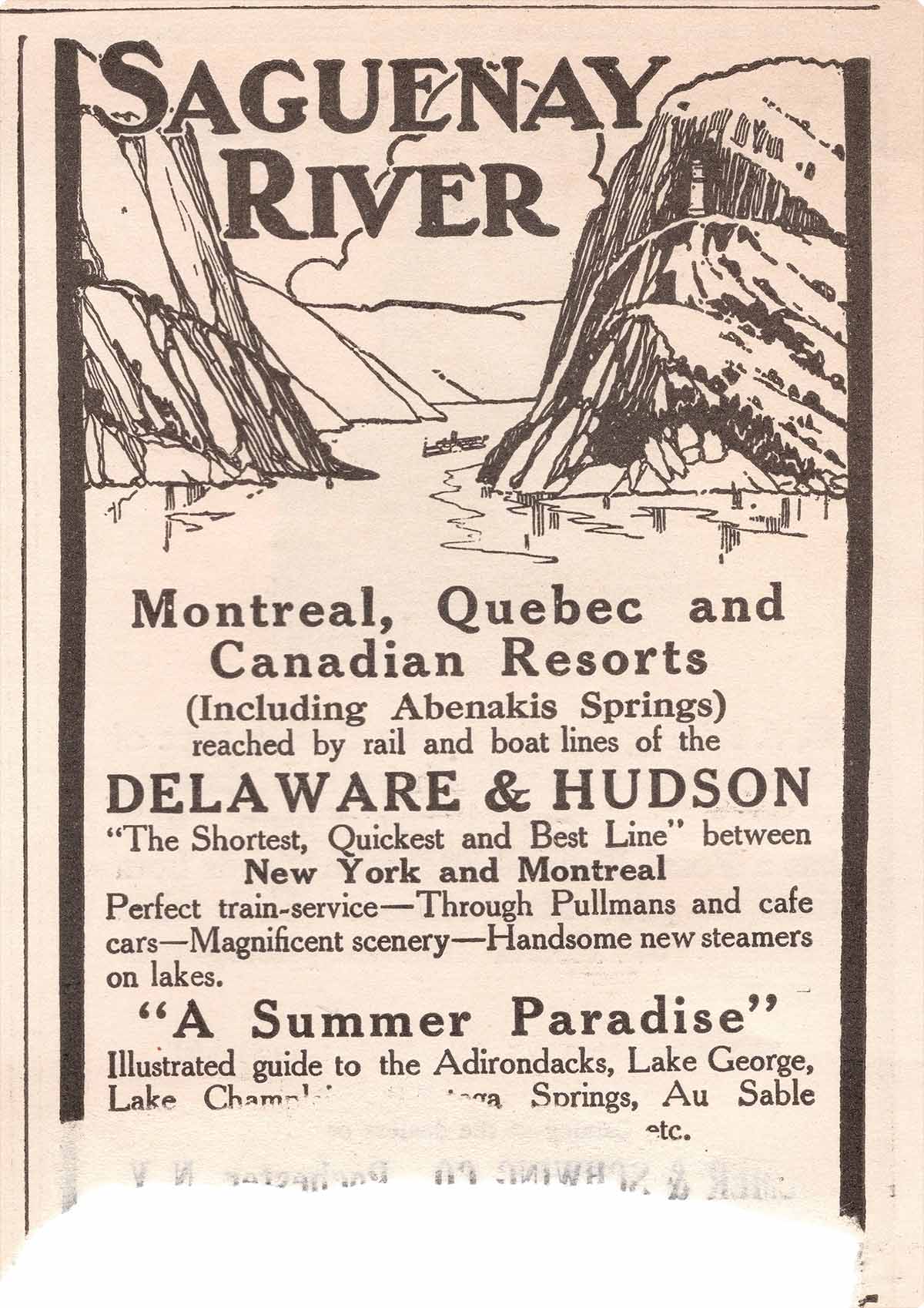 Saguenay River Web