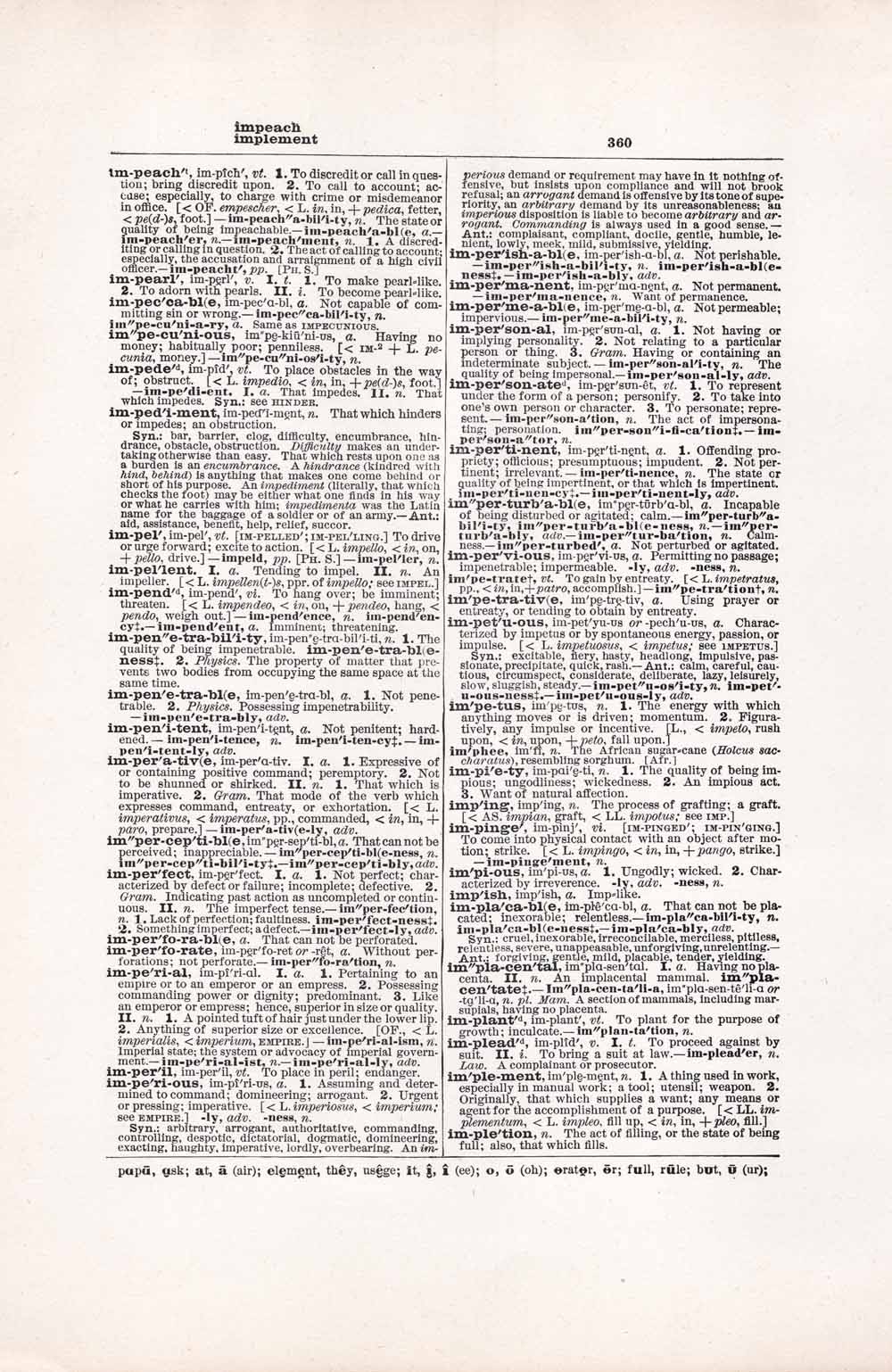 Vintage Dictionary Web 360